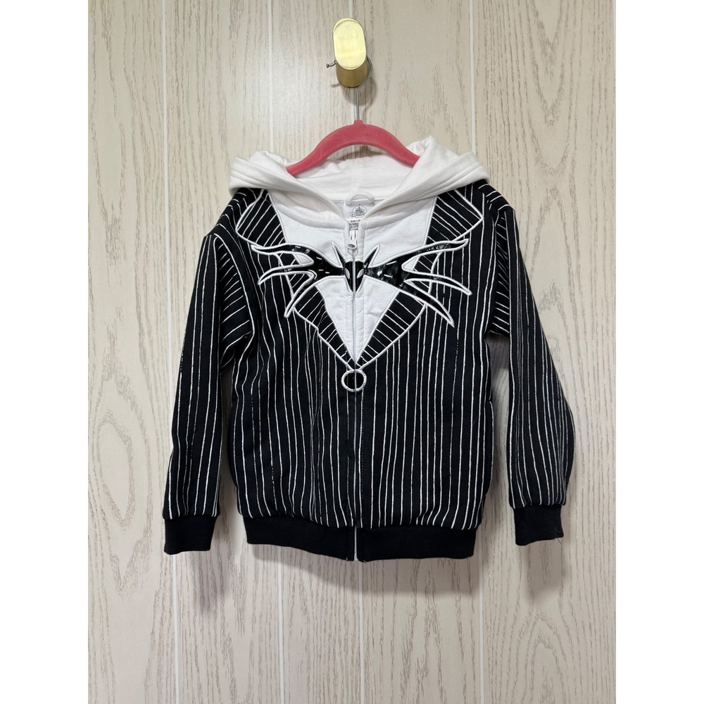 Disney Parks Jack Skeleton Nightmare Before Christmas Pinstripe Hoodie Kids 4